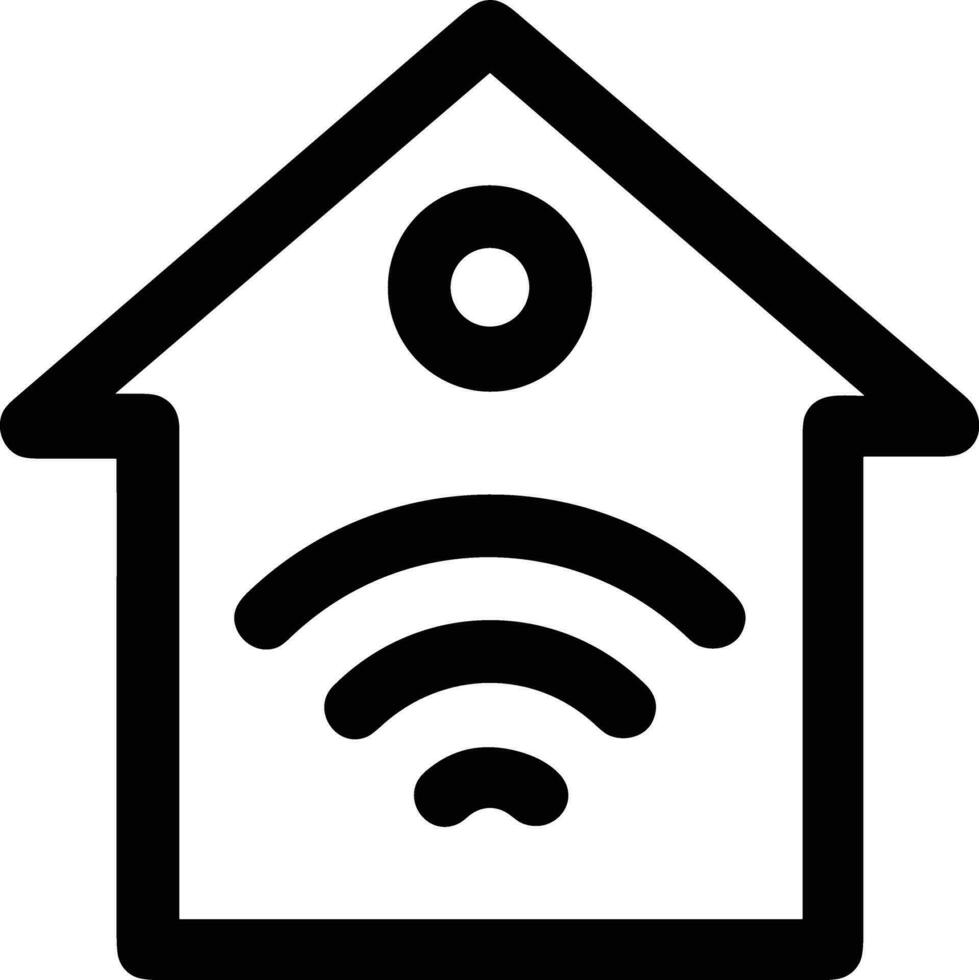 Home outline icon symbol vector image. Illustration of the house real estate graphic property design image