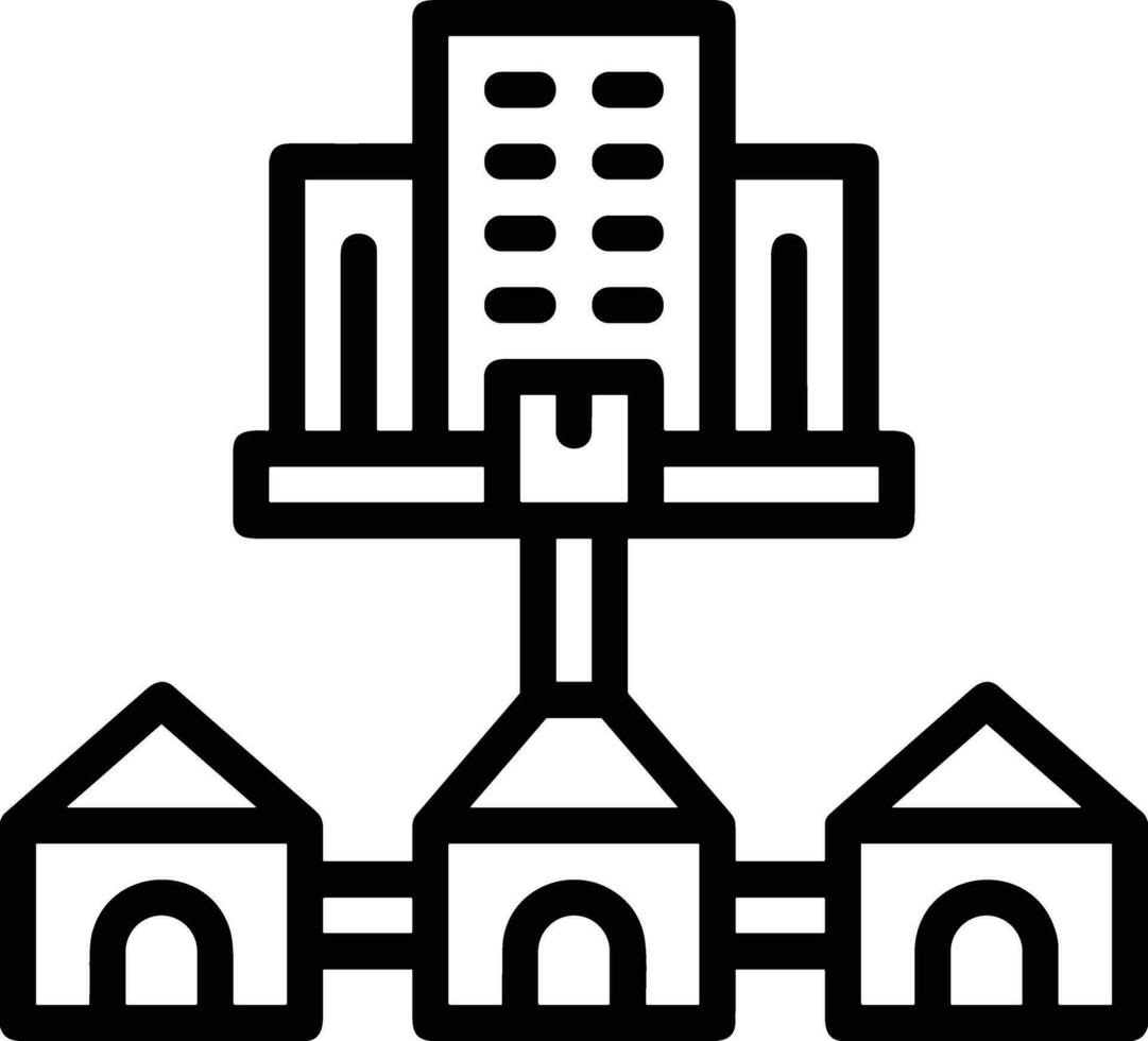 Home outline icon symbol vector image. Illustration of the house real estate graphic property design image