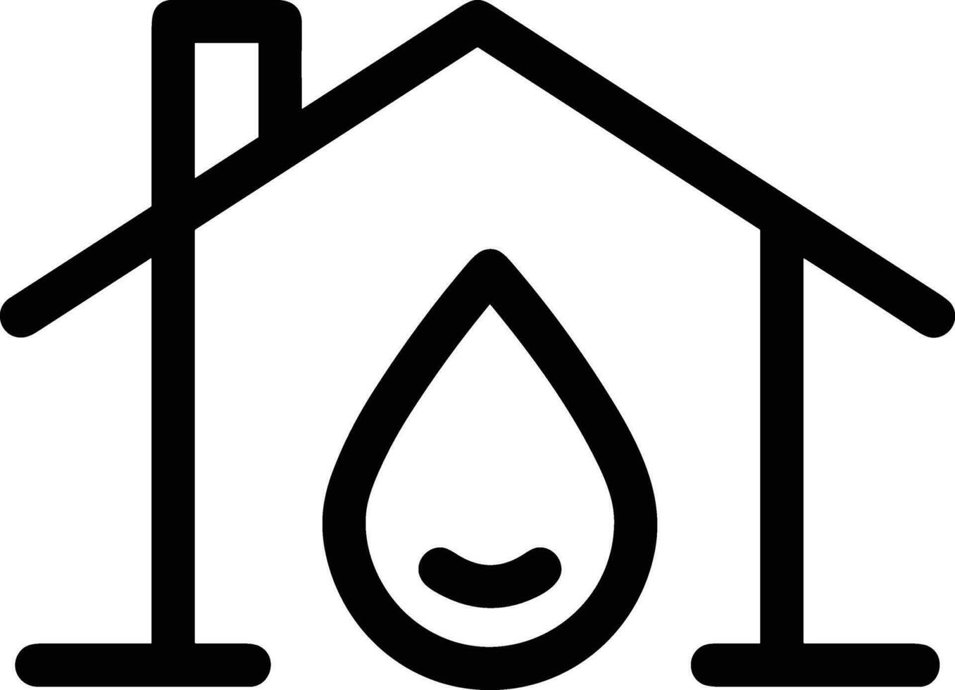 Home outline icon symbol vector image. Illustration of the house real estate graphic property design image