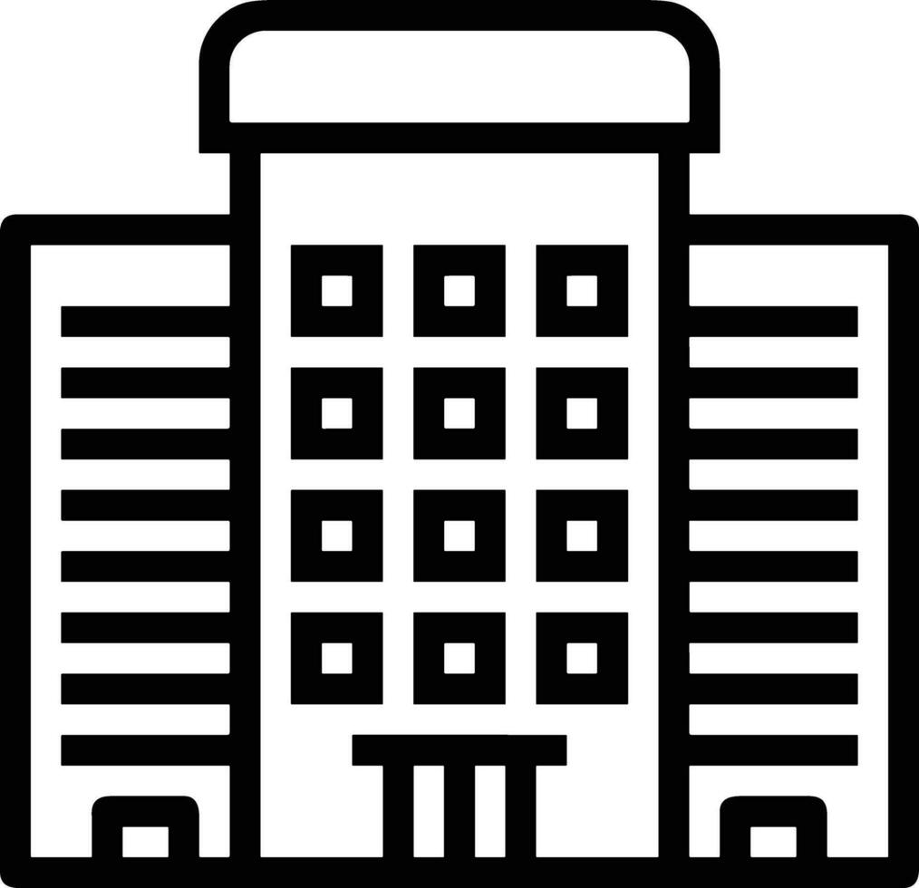 Home outline icon symbol vector image. Illustration of the house real estate graphic property design image