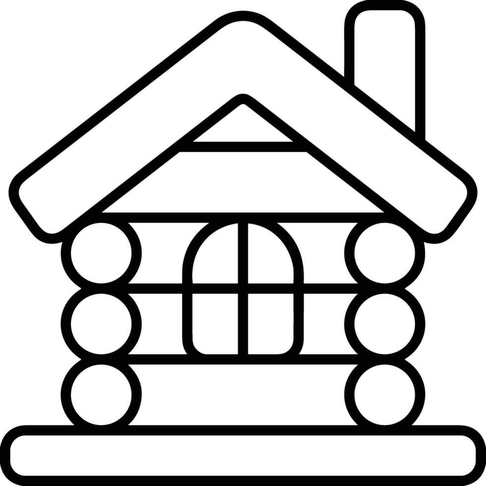 Home outline icon symbol vector image. Illustration of the house real estate graphic property design image