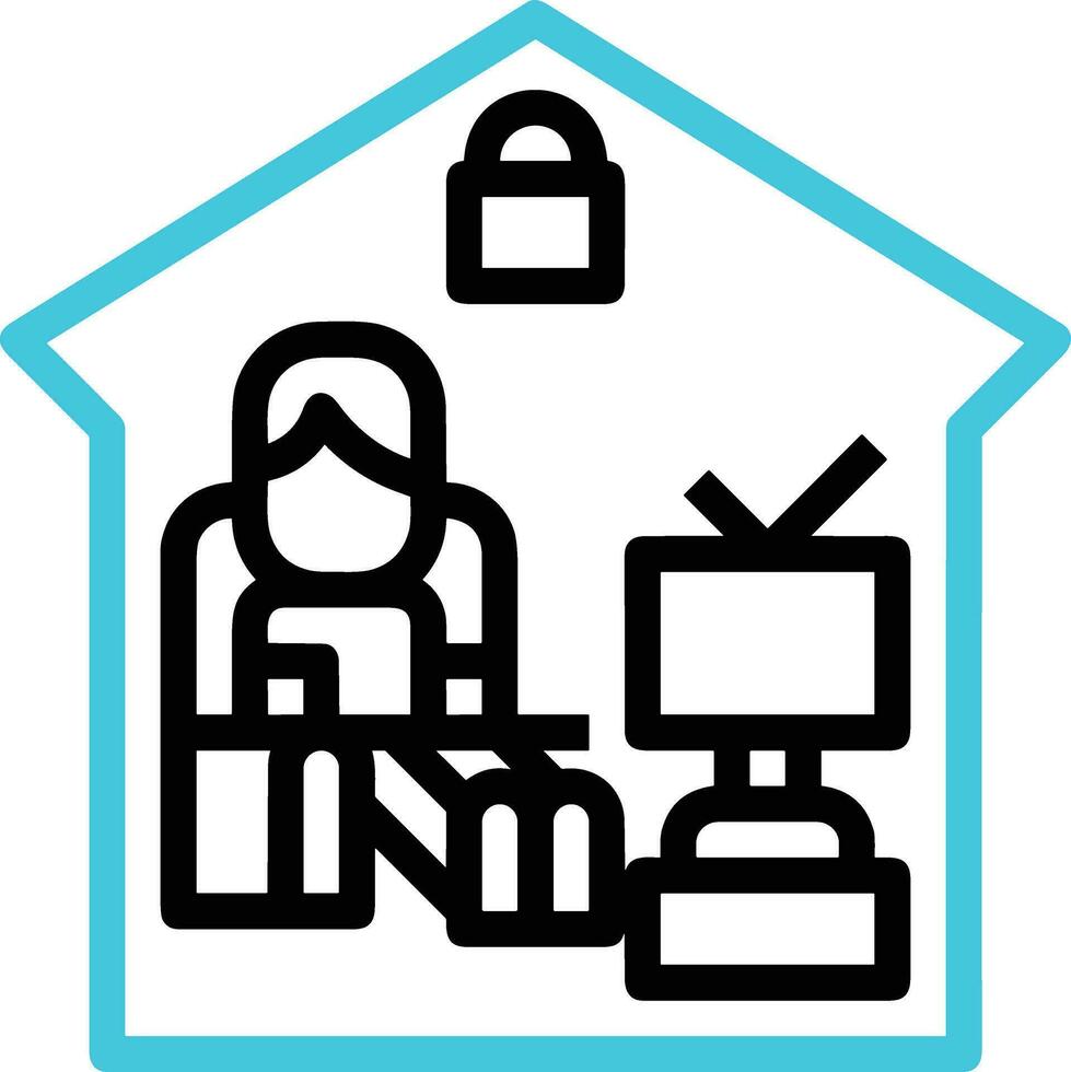 Home outline icon symbol vector image. Illustration of the house real estate graphic property design image