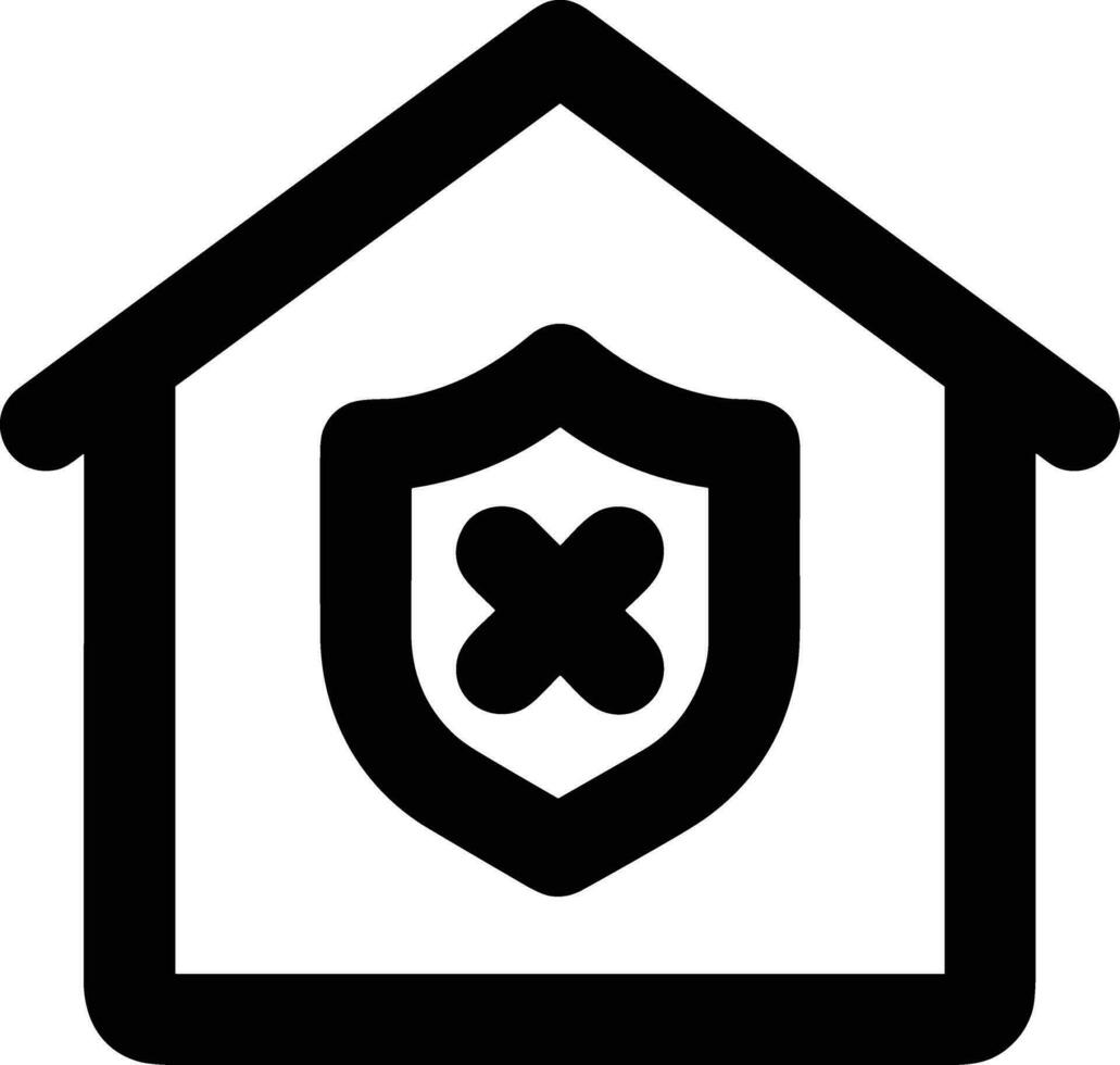 Home outline icon symbol vector image. Illustration of the house real estate graphic property design image