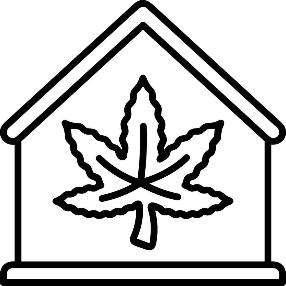 Home outline icon symbol vector image. Illustration of the house real estate graphic property design image