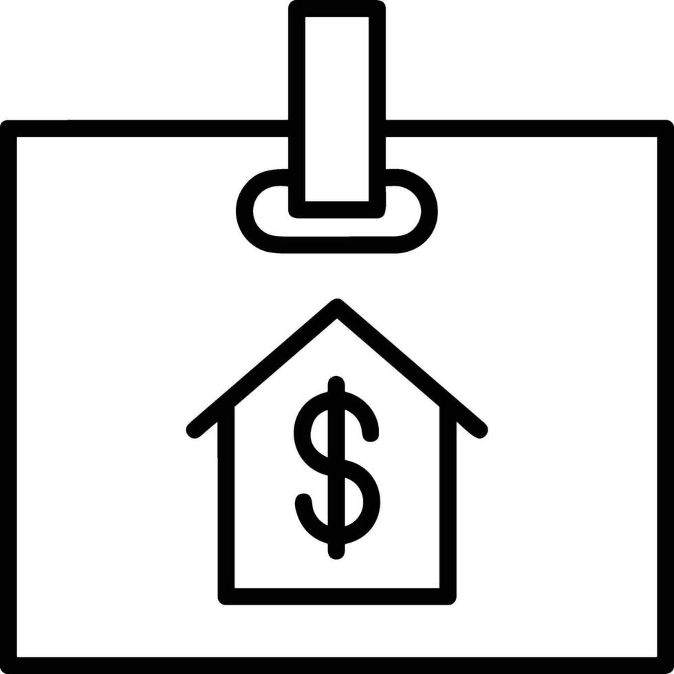 Home outline icon symbol vector image. Illustration of the house real estate graphic property design image