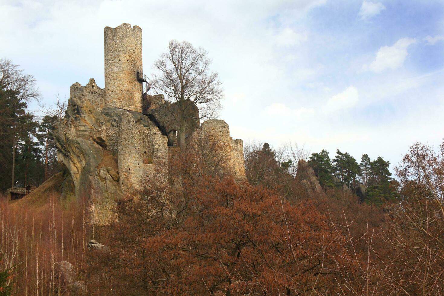 Castle Frydstejn in Cesky Raj photo