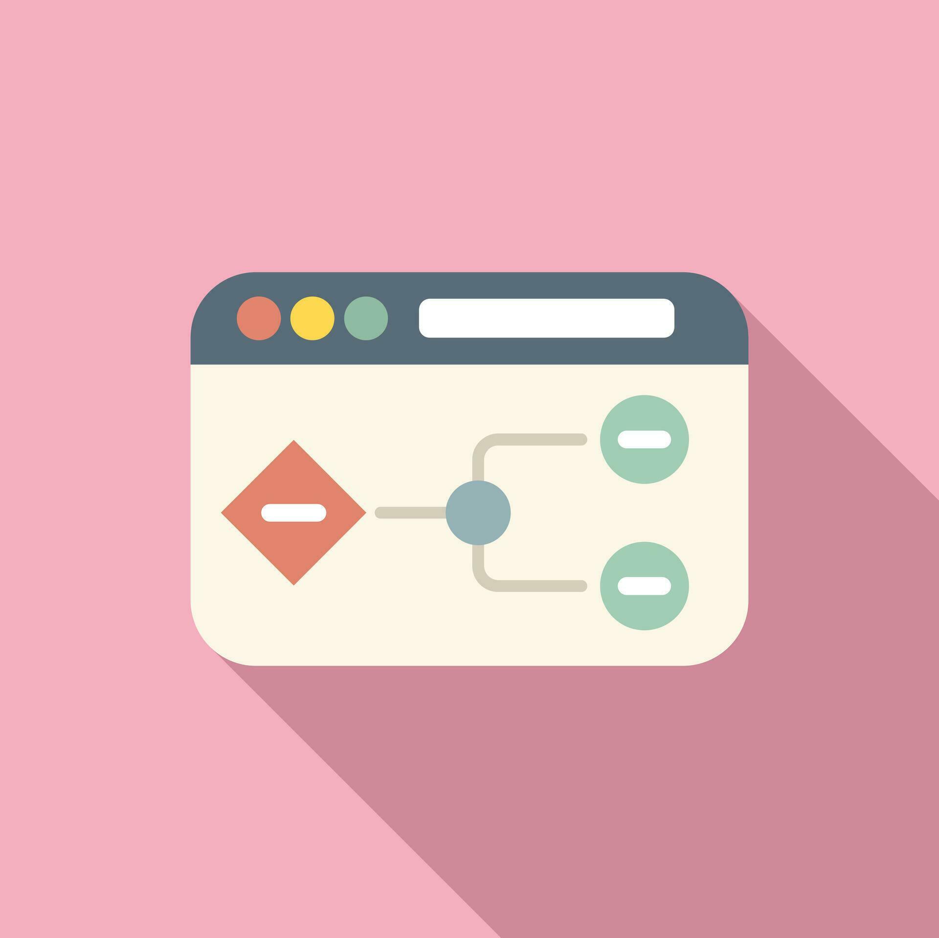 Web scheme api icon flat vector. Interface website 35141476 Vector Art ...