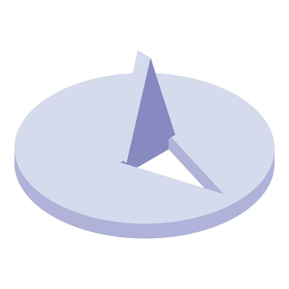 Metal push pin icon isometric vector. Office tack board vector
