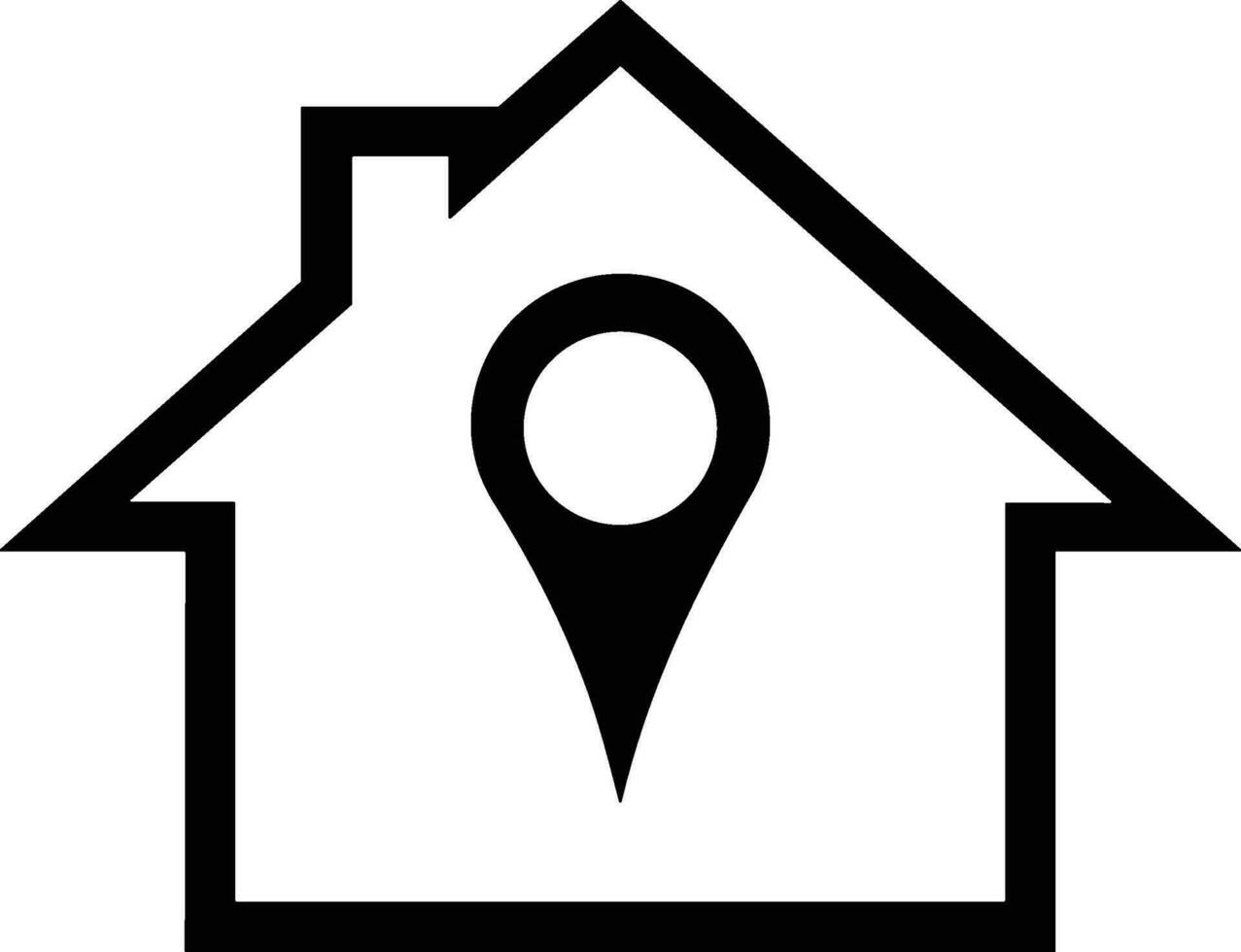 Home homepage icon symbol vector image. Illustration of the house real estate graphic property design image