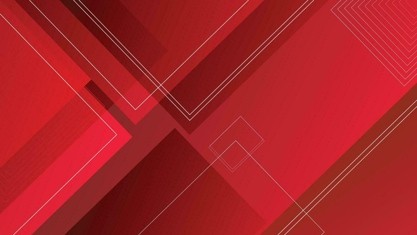 diseño de fondo abstracto moderno rojo vector