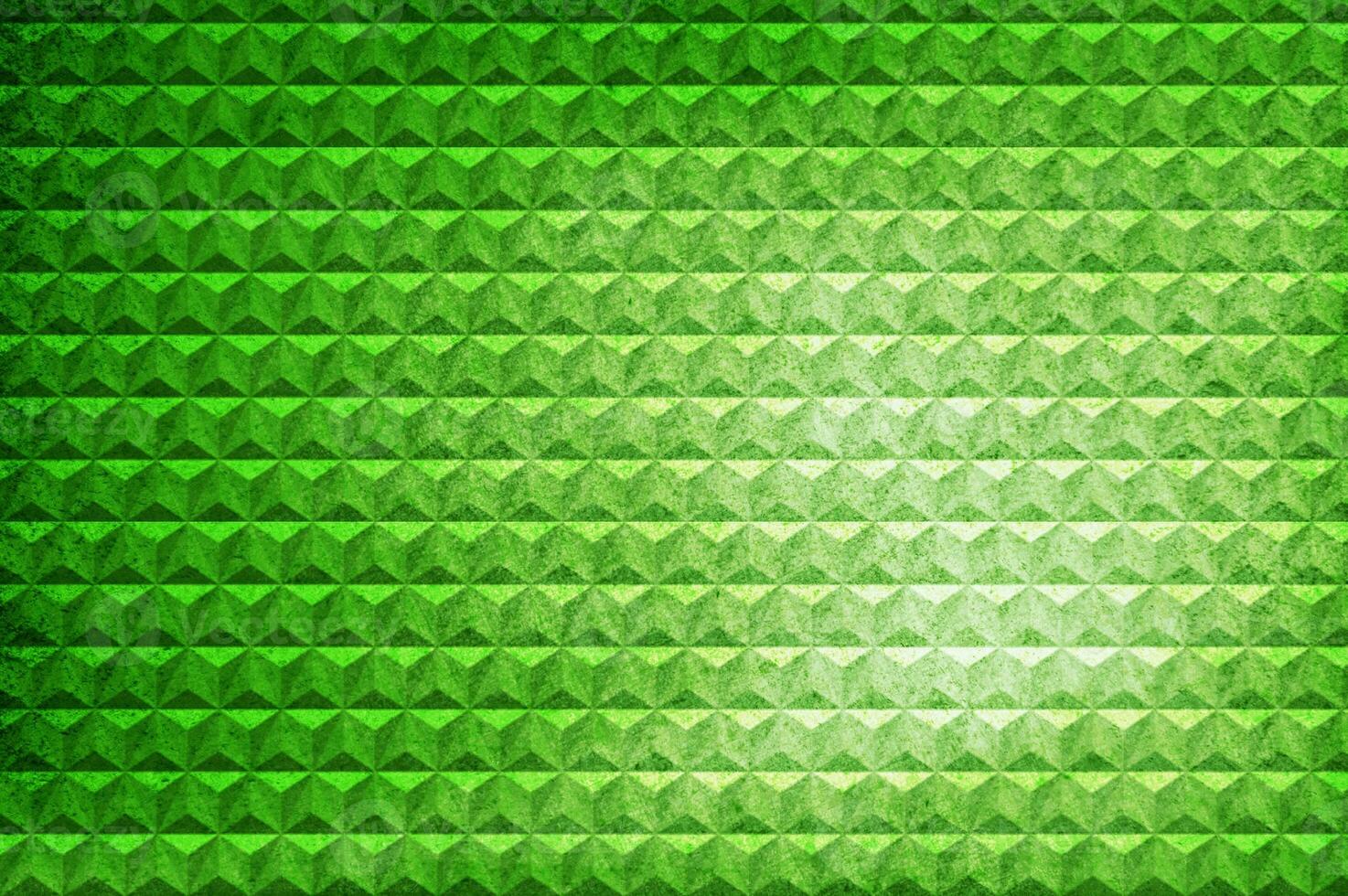 green background with hexagonal shapes photo
