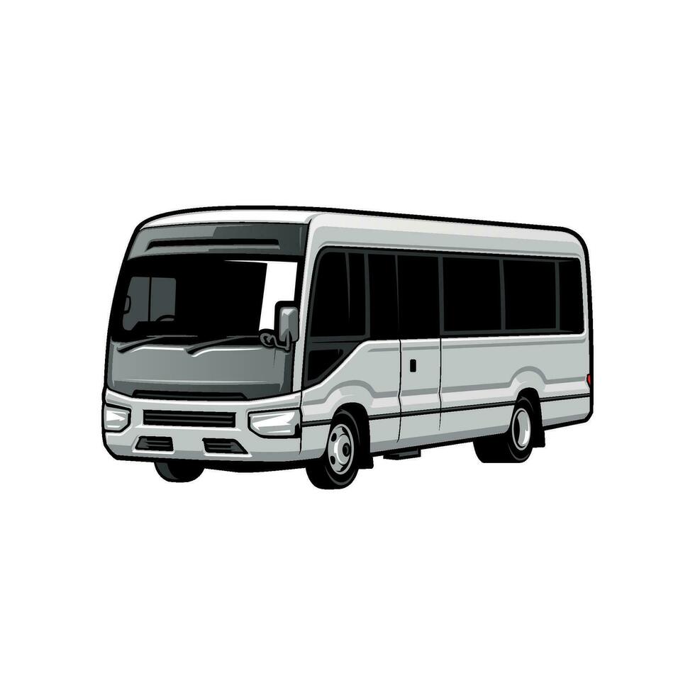 Travel Bus Illustration Vector