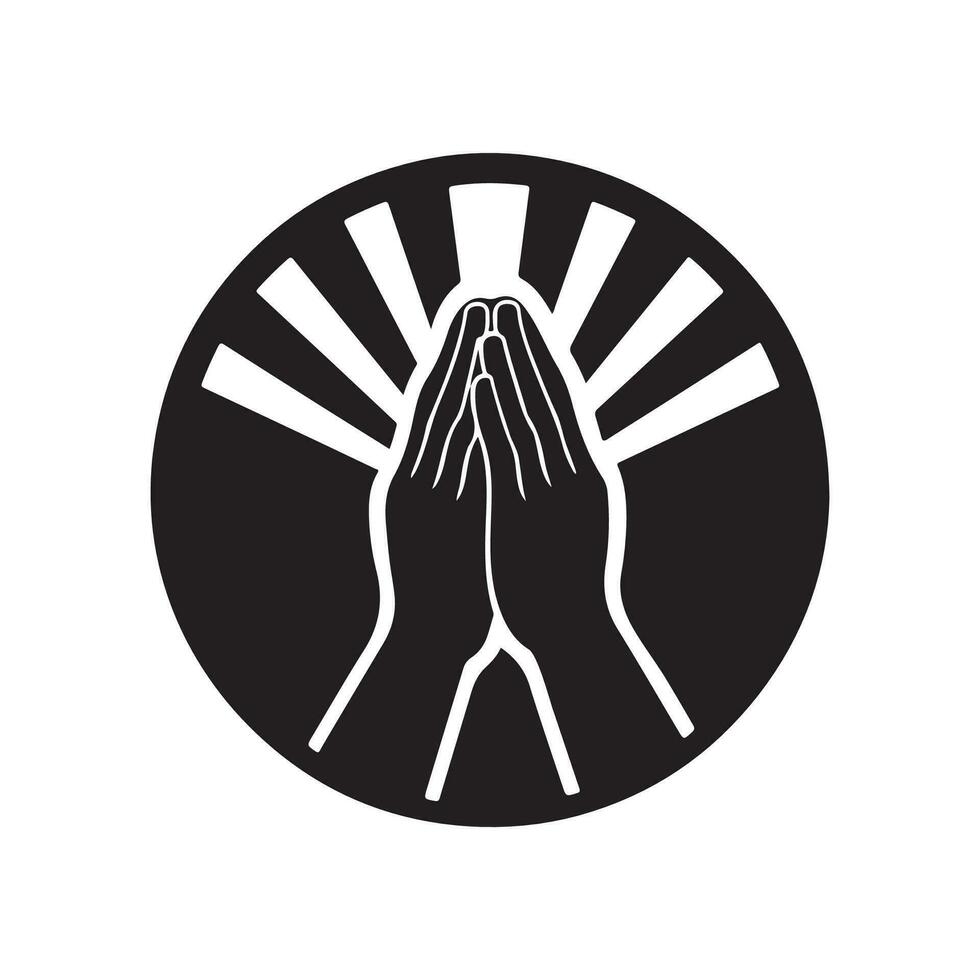 Praying Hands Vector Images
