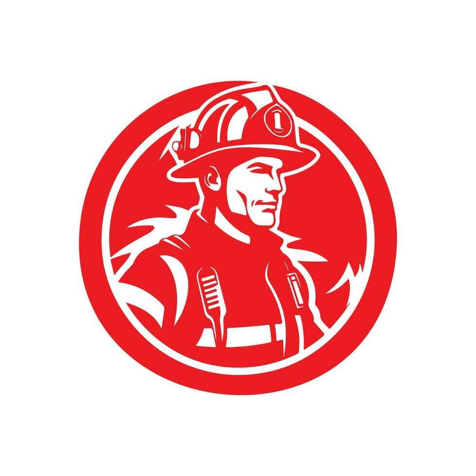 firefighter Logo Vector