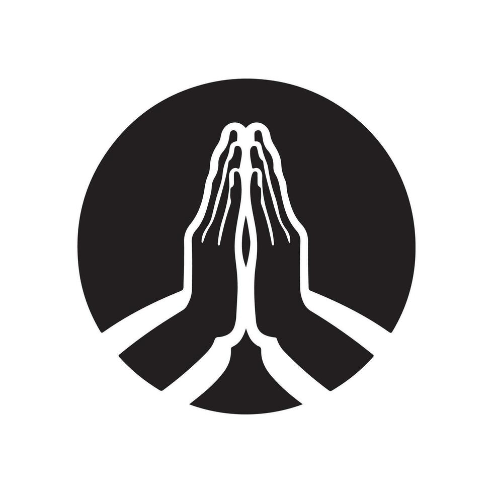Praying Hands Vector Images