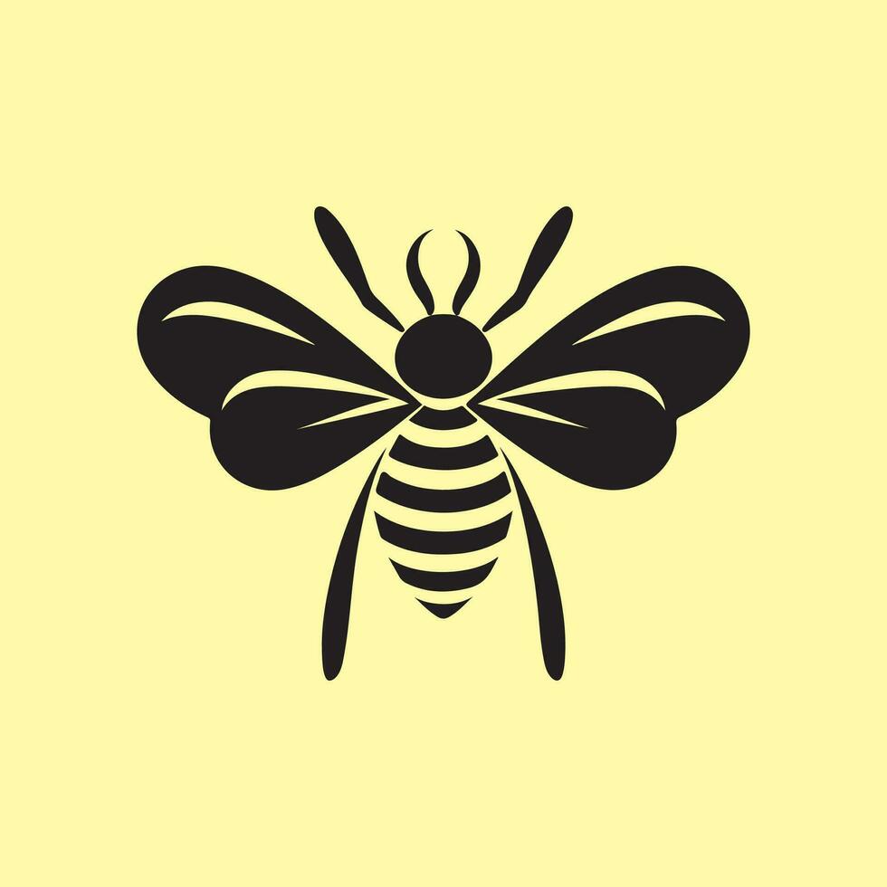 vector de ilustración de abeja