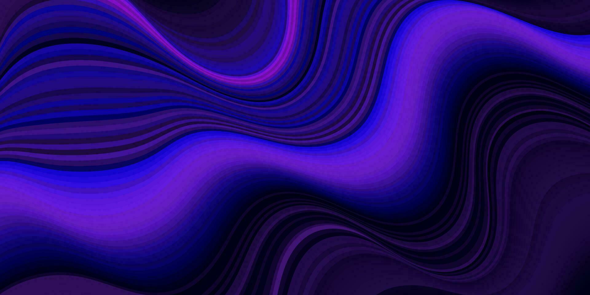 abstract wavy pink purple background with lines vector