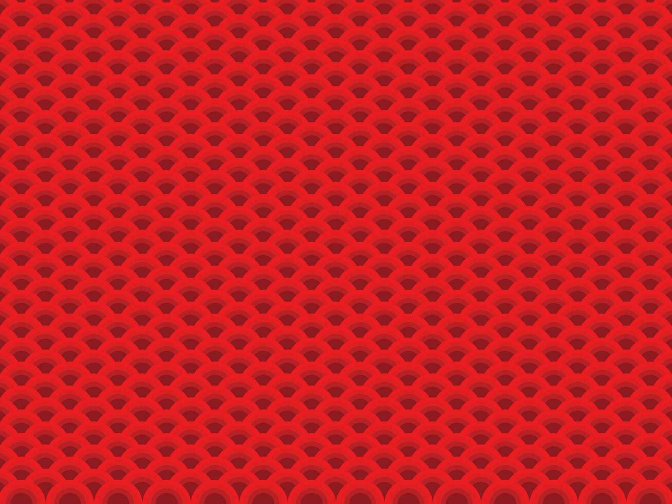 red wave pattern gradient background design vector