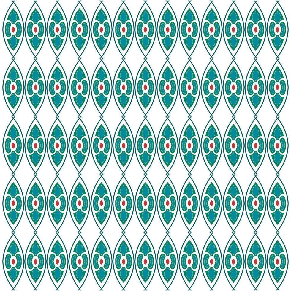Vector unique abstract background with repeating floral ornaments