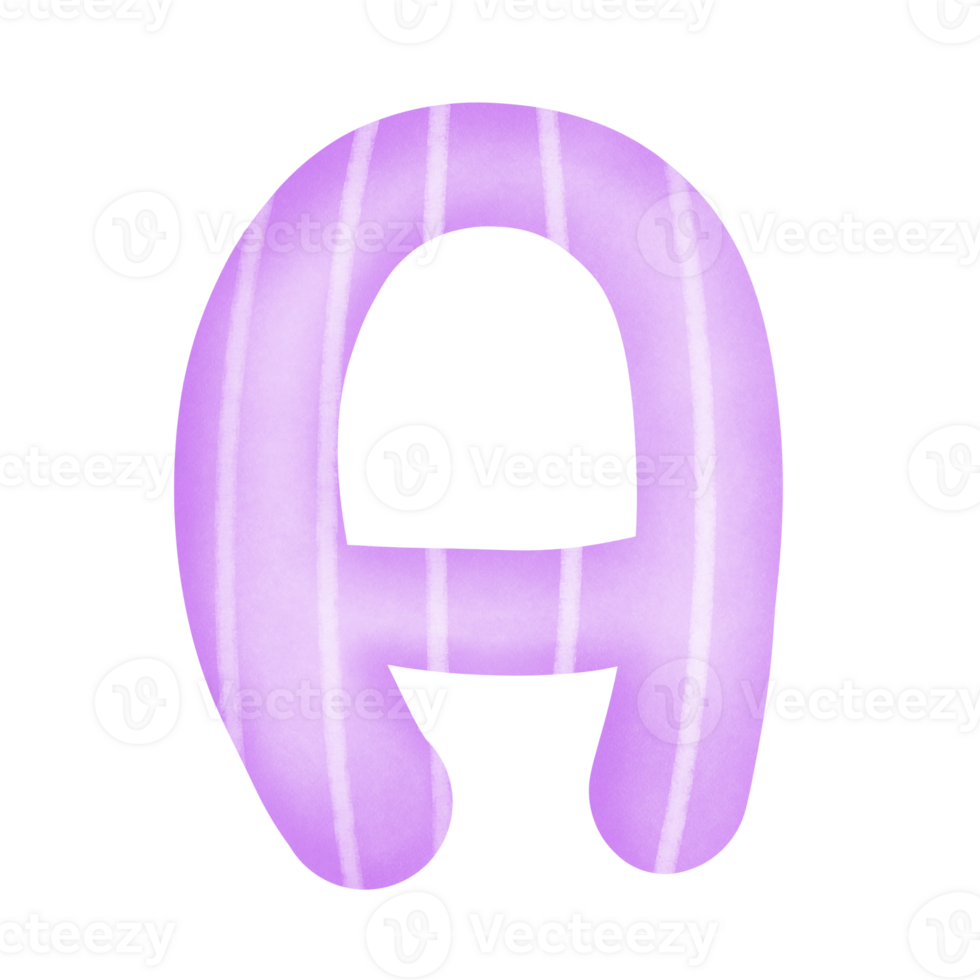 alphabet A-Z and numbers 0-9, Purple with a line pattern. Illustrations of Letters A-Z and numbers 0-9 suitable for making various art projects, A-Z and numbers 0-9 clipart, hand drawing png