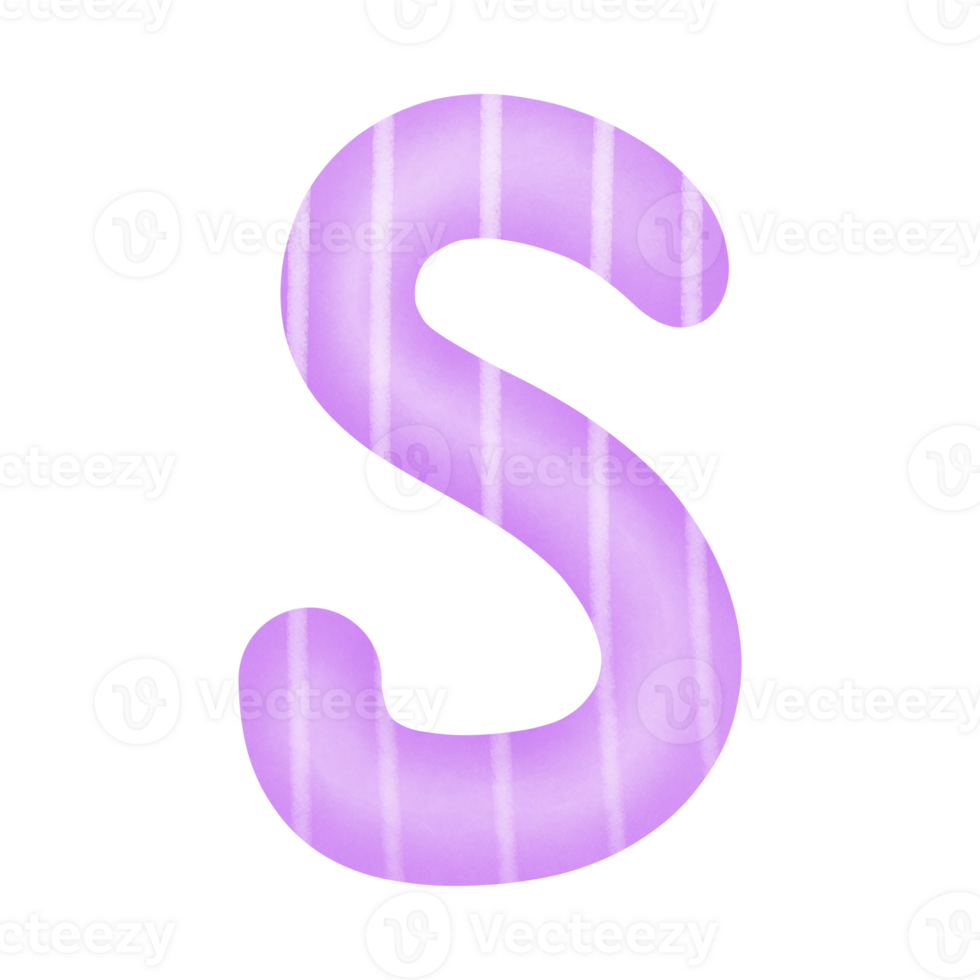 alphabet A-Z and numbers 0-9, Purple with a line pattern. Illustrations of Letters A-Z and numbers 0-9 suitable for making various art projects, A-Z and numbers 0-9 clipart, hand drawing png