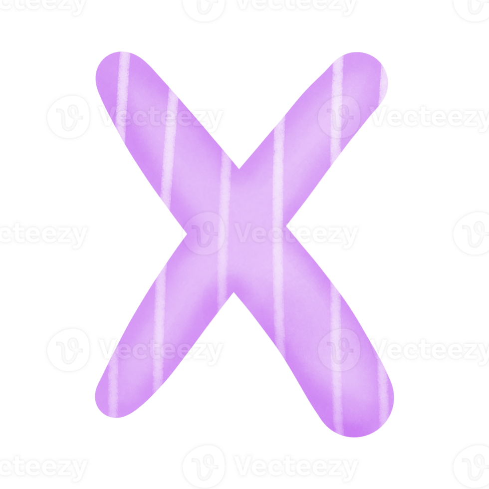 alphabet A-Z and numbers 0-9, Purple with a line pattern. Illustrations of Letters A-Z and numbers 0-9 suitable for making various art projects, A-Z and numbers 0-9 clipart, hand drawing png