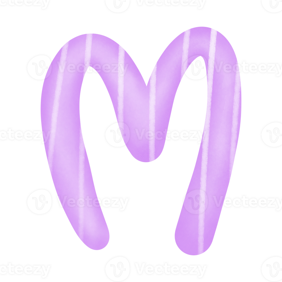 alphabet A-Z and numbers 0-9, Purple with a line pattern. Illustrations of Letters A-Z and numbers 0-9 suitable for making various art projects, A-Z and numbers 0-9 clipart, hand drawing png