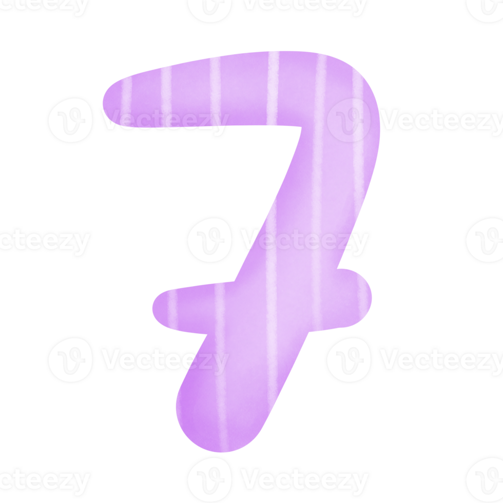 alphabet A-Z and numbers 0-9, Purple with a line pattern. Illustrations of Letters A-Z and numbers 0-9 suitable for making various art projects, A-Z and numbers 0-9 clipart, hand drawing png