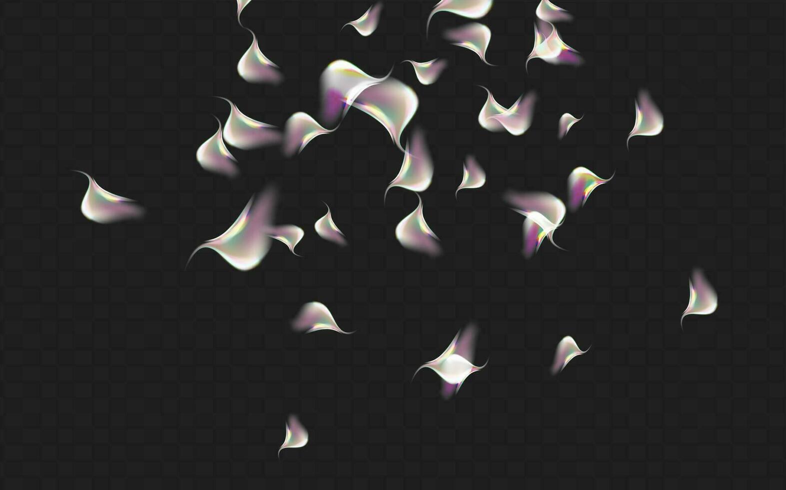 A set of colourful vector lens, crystal rainbow  light  and  flare transparent effects.