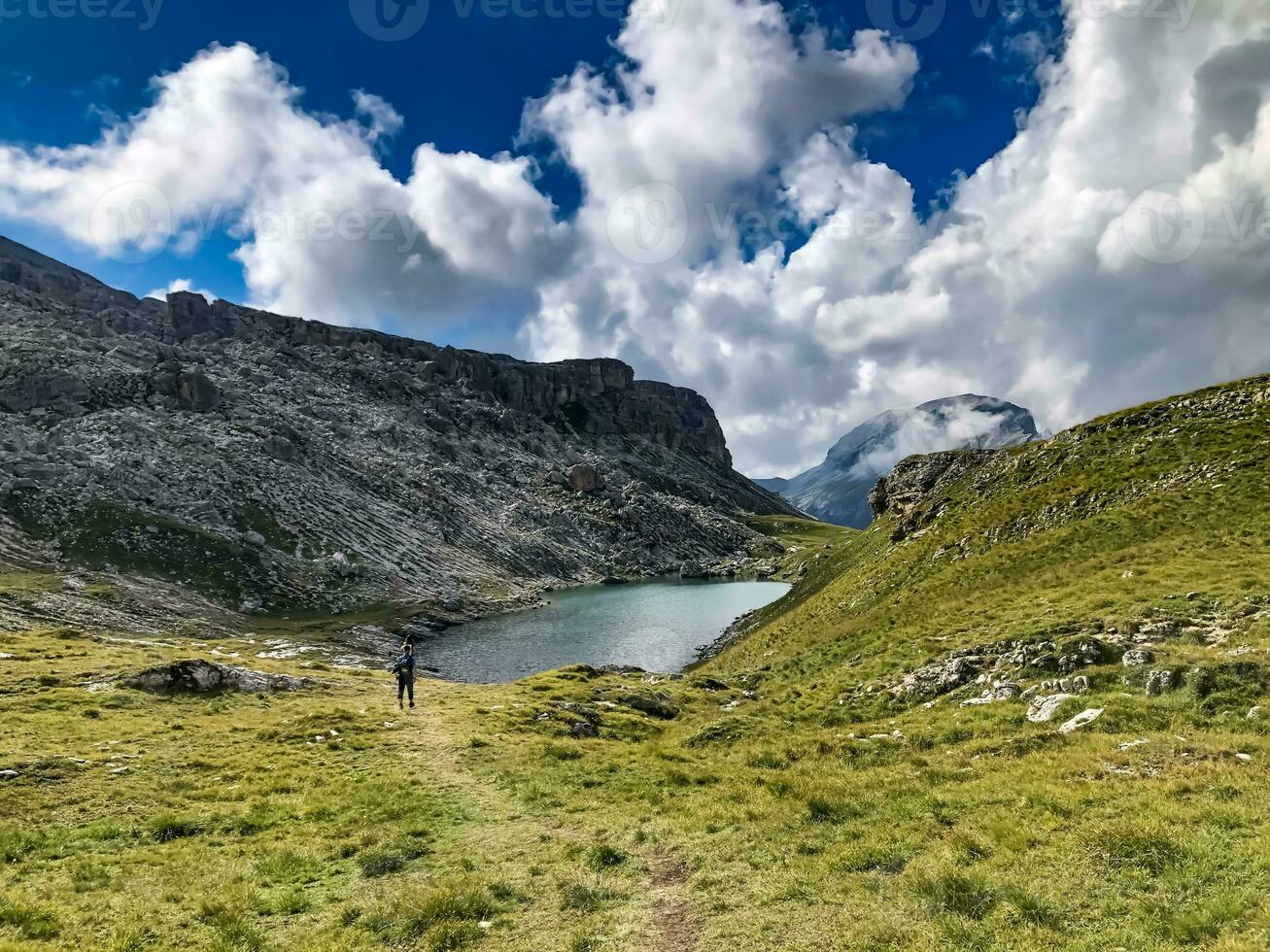 parque natural Puez odle Italia dolomitas verano excursionismo foto