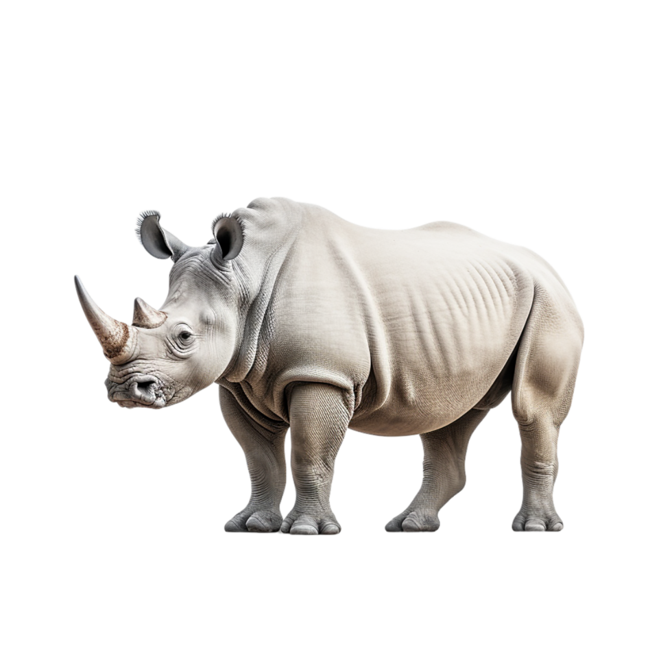 AI generated rhino on transparent background PNG image 35148037 PNG