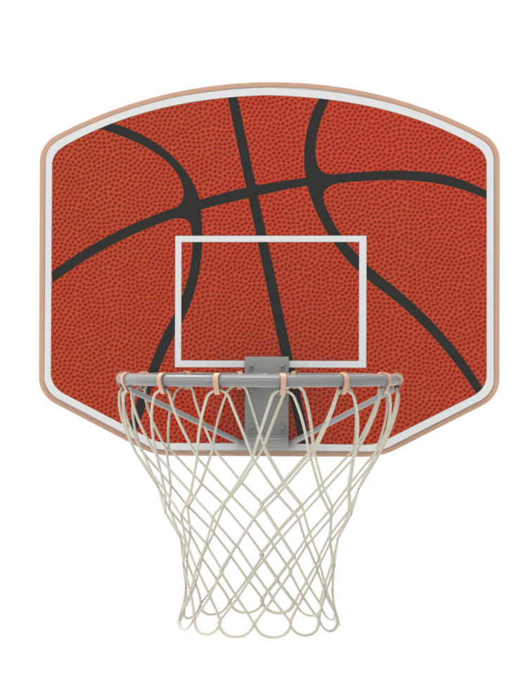basketball hoop with isolated png