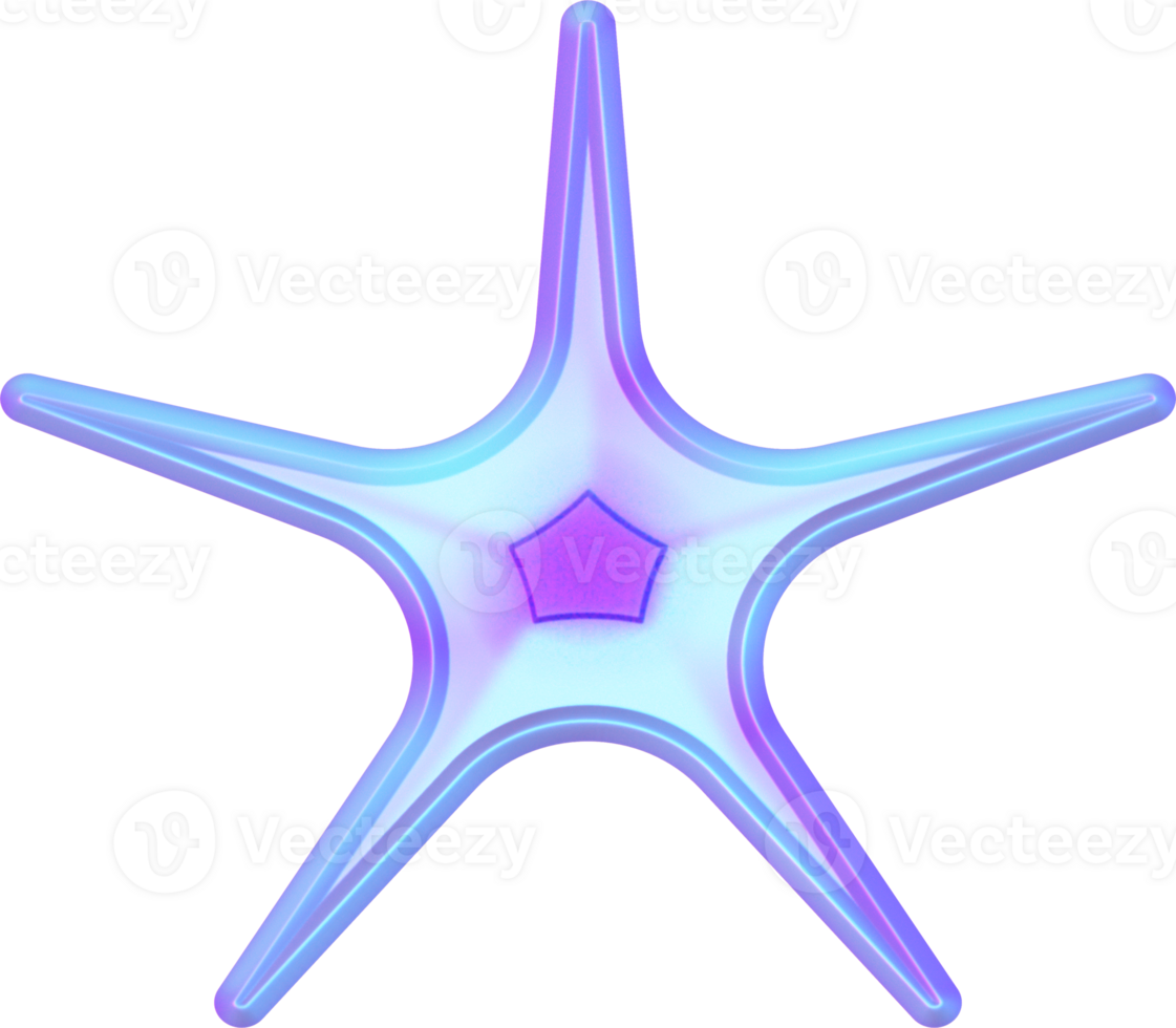 Y2k 3D element png