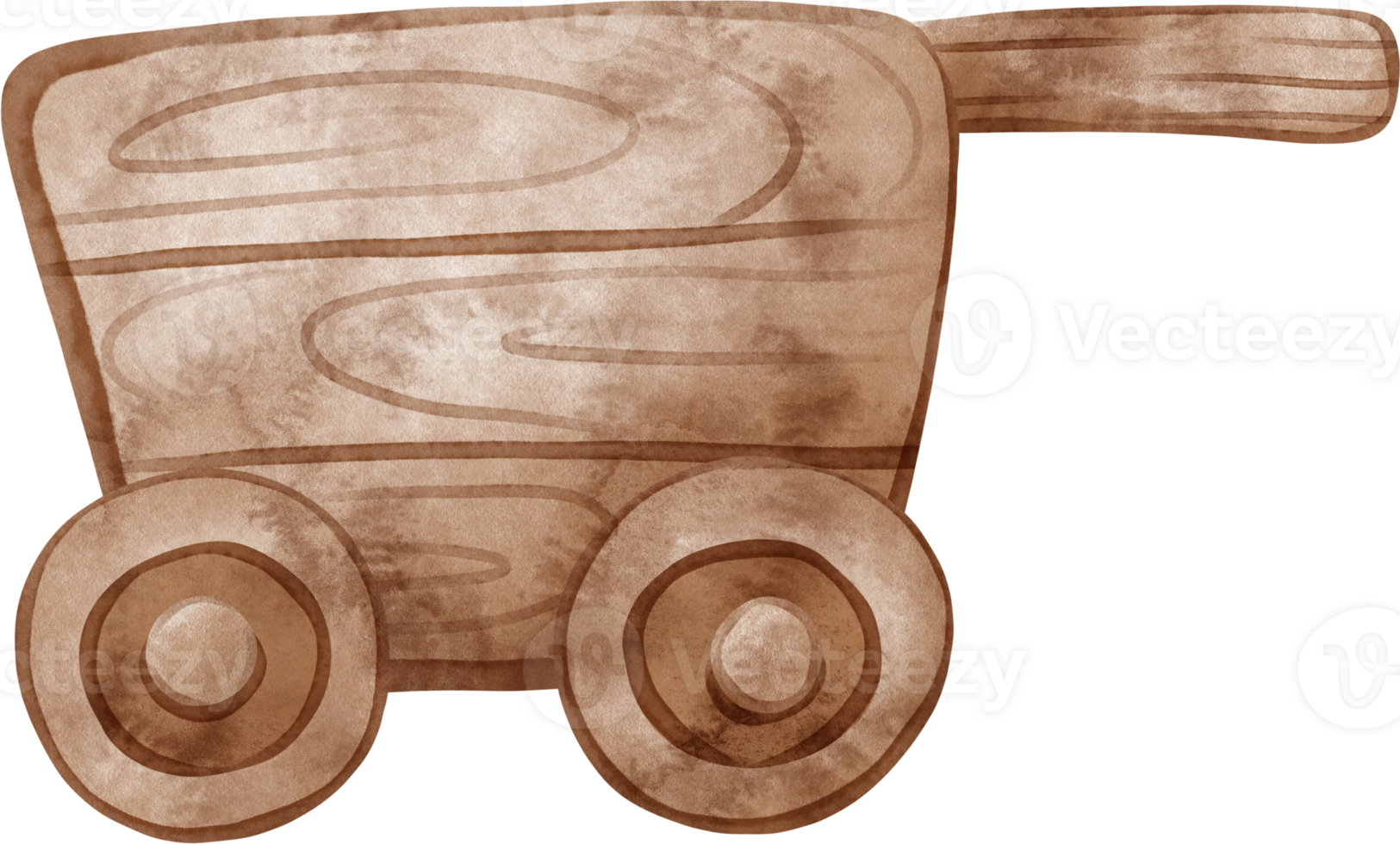 watercolor Wheelbarrow illustration png