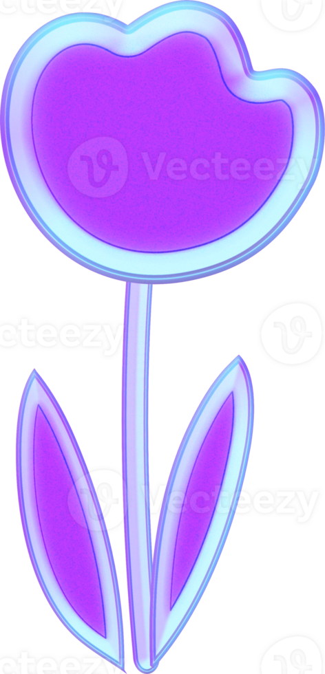 Y2k 3D element png