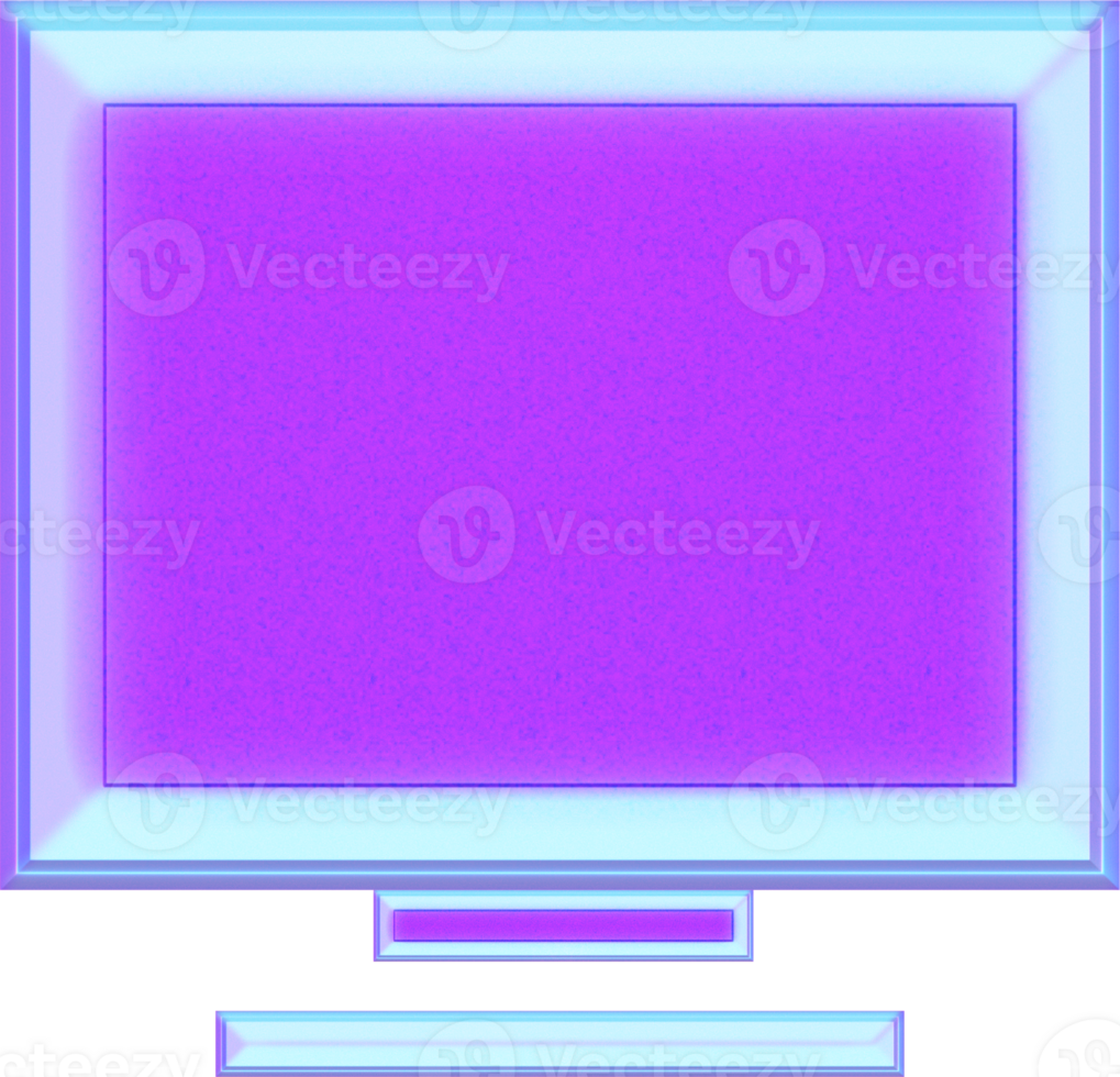 Y2k 3D element png