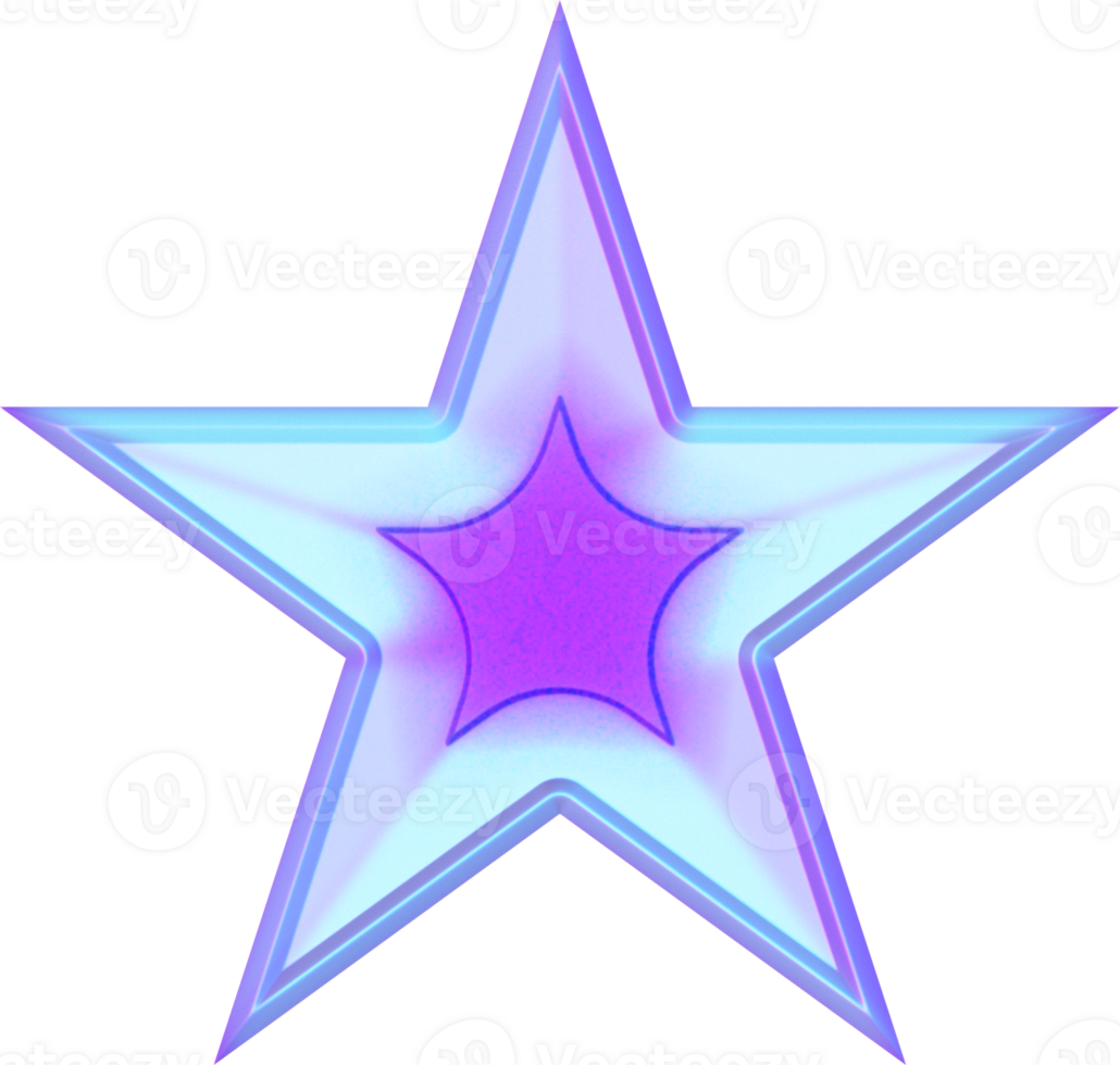 Y2k 3D element png