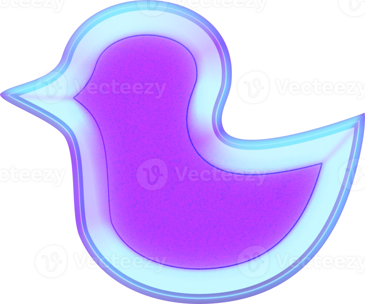 Y2k 3D element png