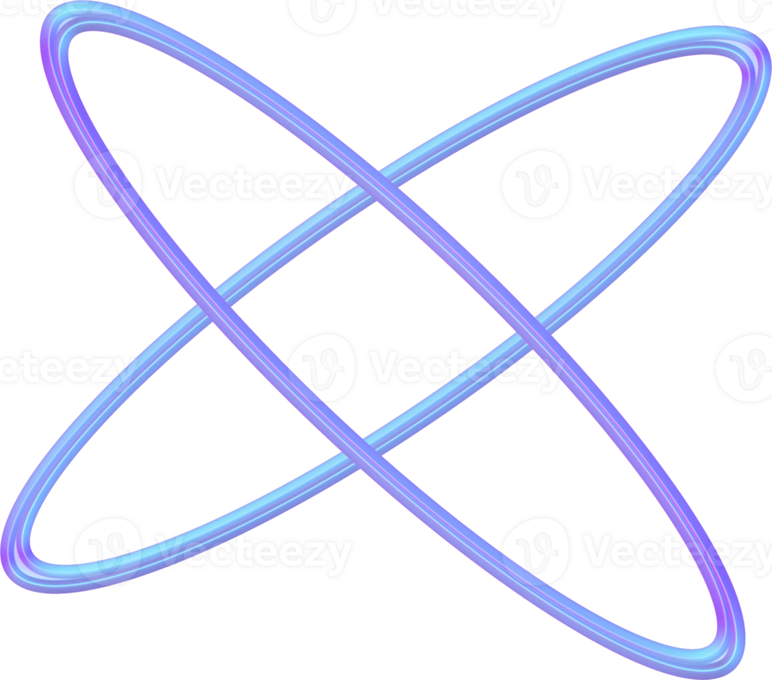 Y2k 3D element png