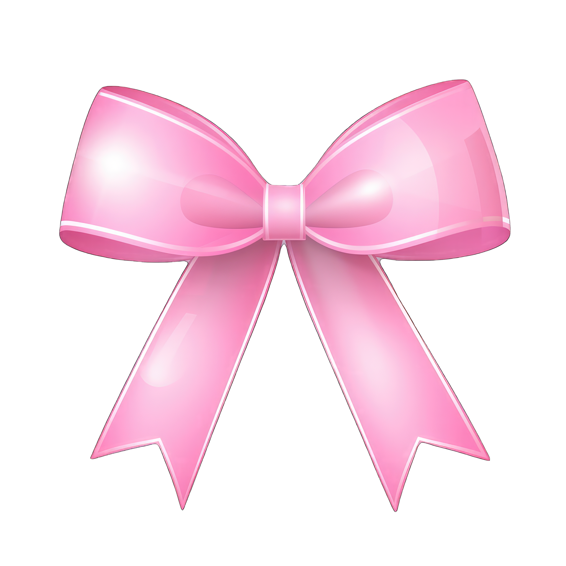 AI generated Pink Ribbon png 35148498 PNG