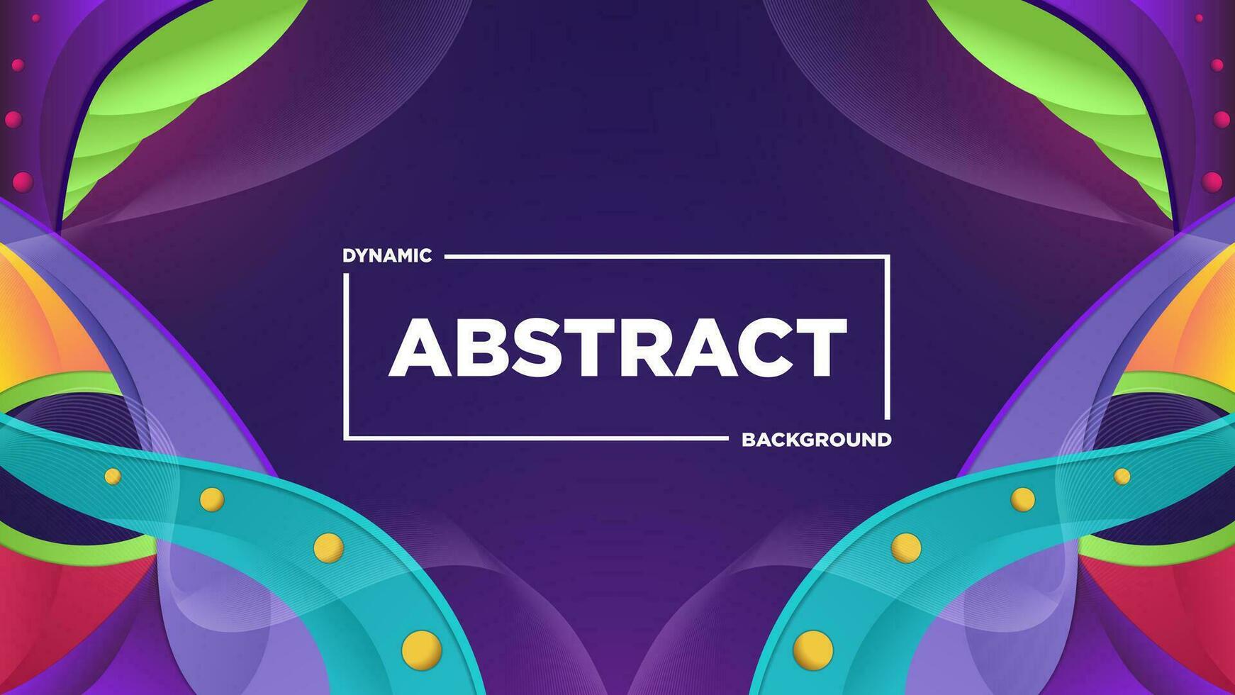 Vector Dynamic Abstract Full Colour Background
