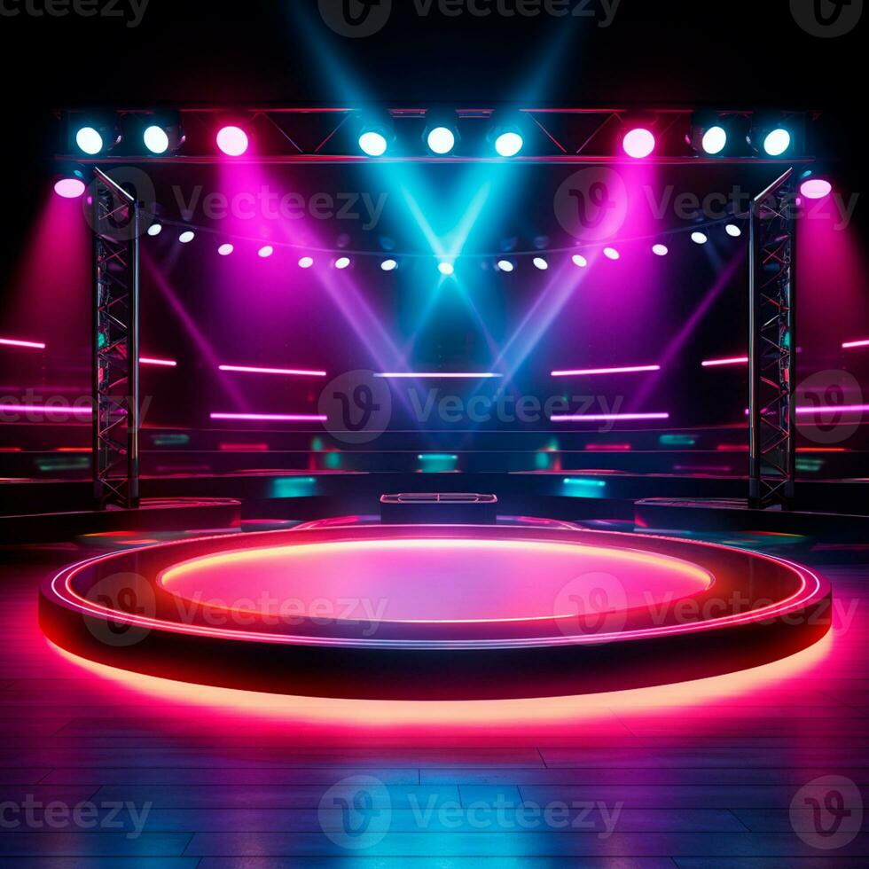 AI generated colorful background image for childrens composition AI generated photo