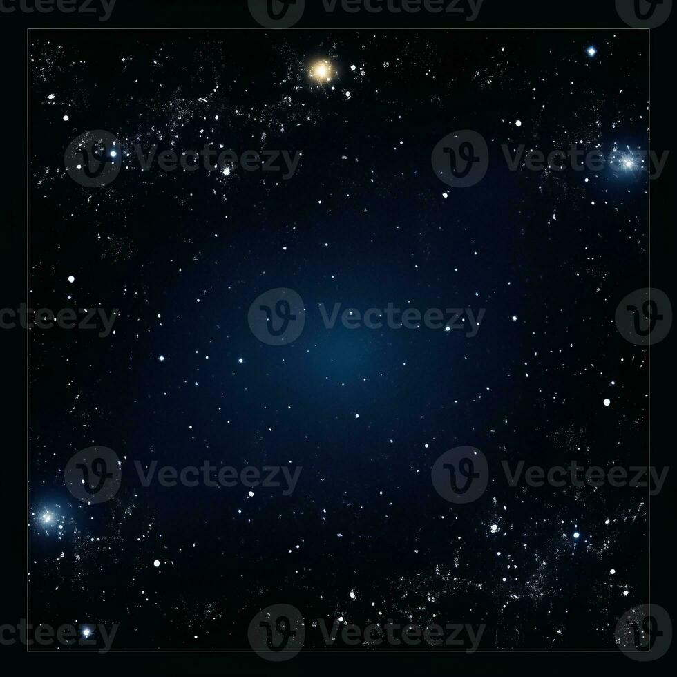 an image of the sky with stars and a black background generative ai photo