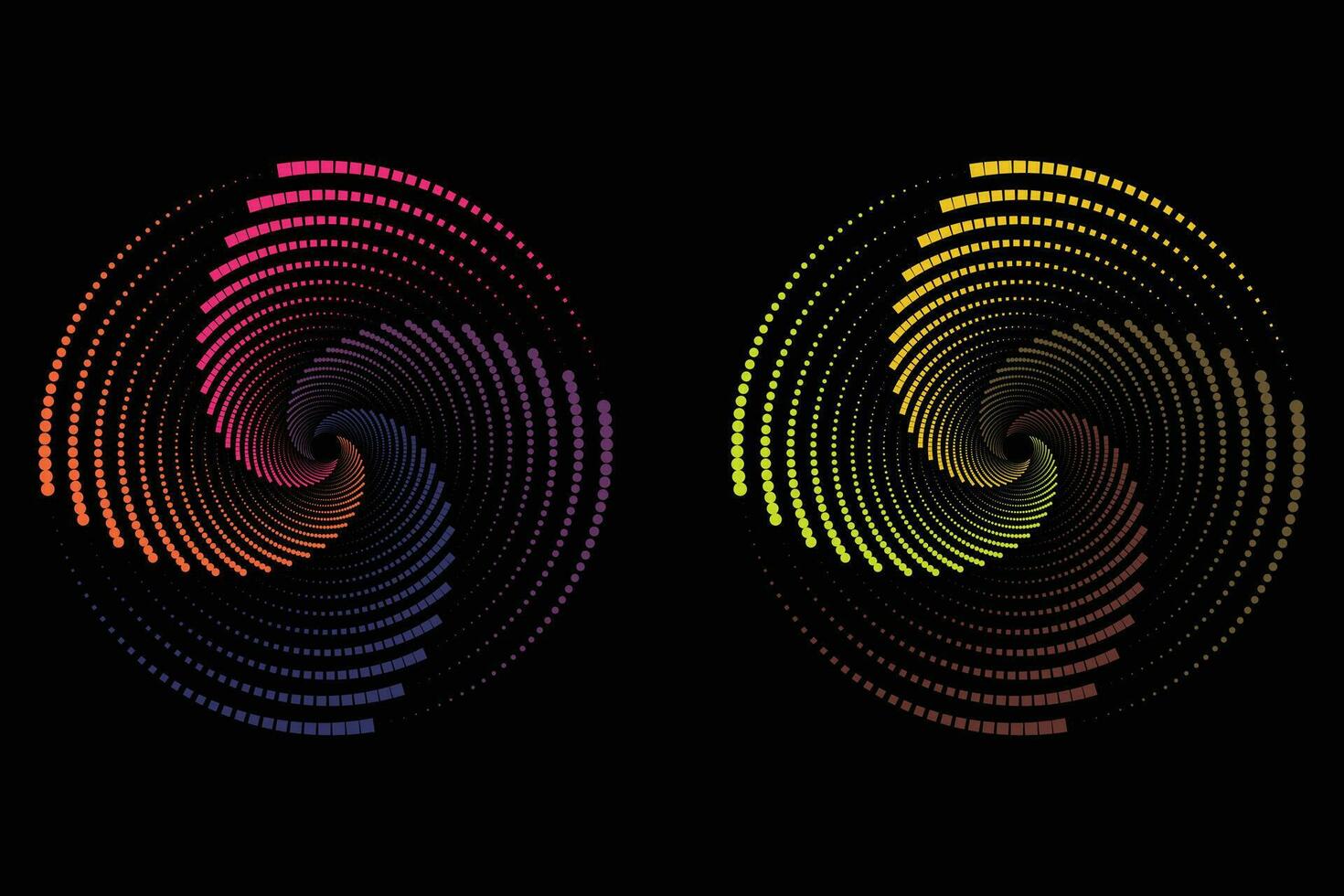 fractal Estallar antecedentes vector