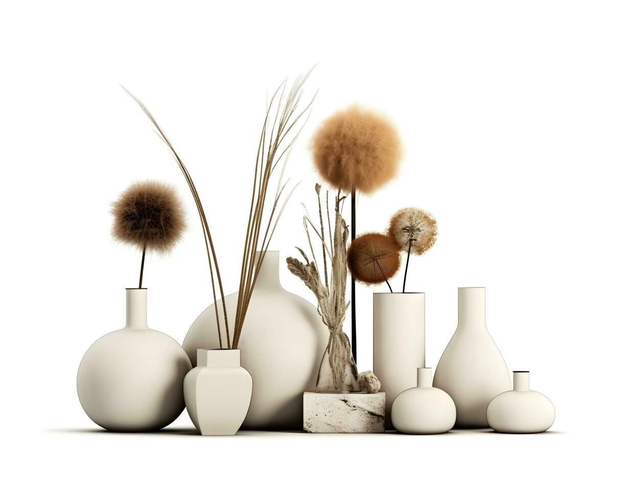 AI generated interior design concept home modern architecture furniture object idea generative Ai. photo
