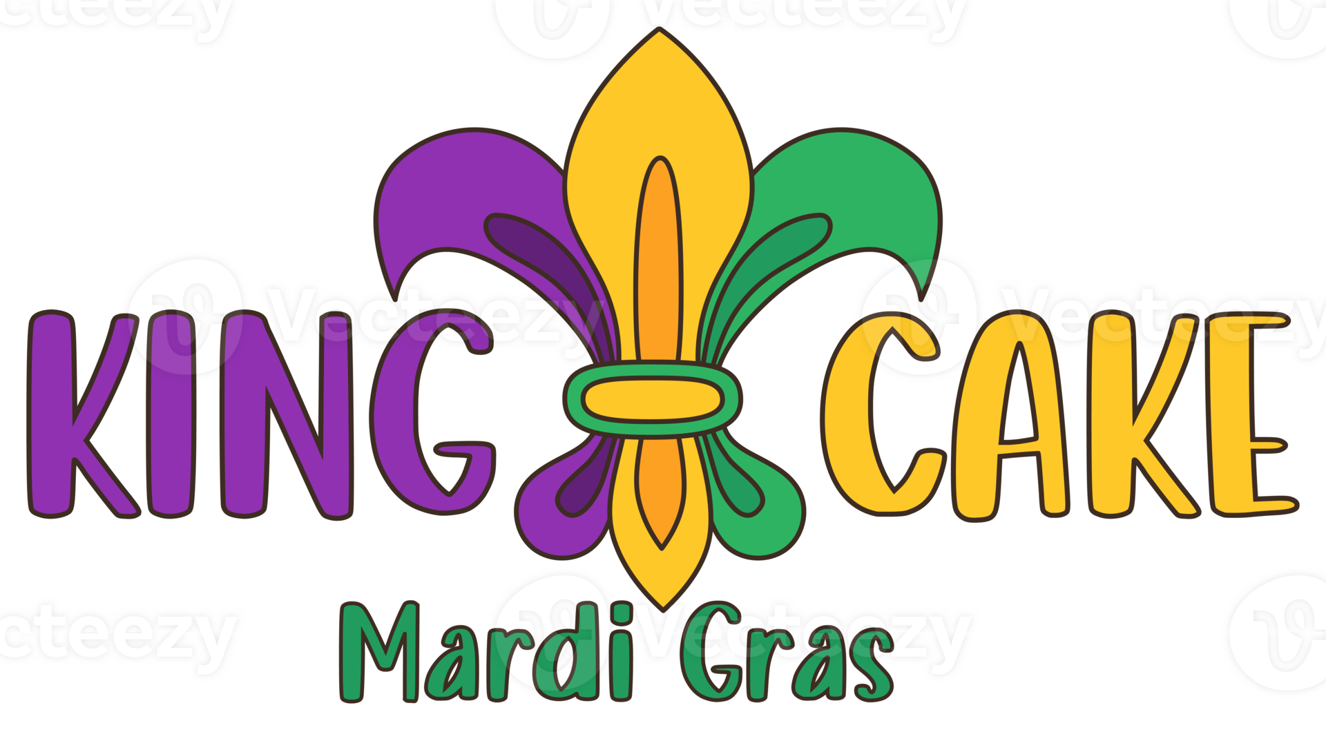 sticker slogan king cake Mardi Gras 35150993 PNG sticker slogan king cake Mardi Gras 35150993 PNG