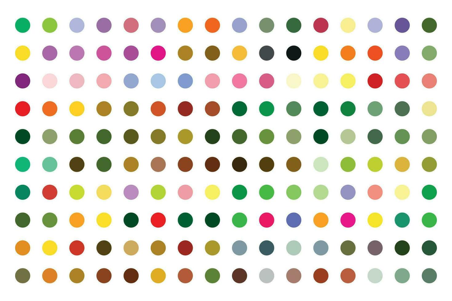 Polka dot background and successive gray polka dot background for fabric, packing, textile material, wallpaper and print elements. vector