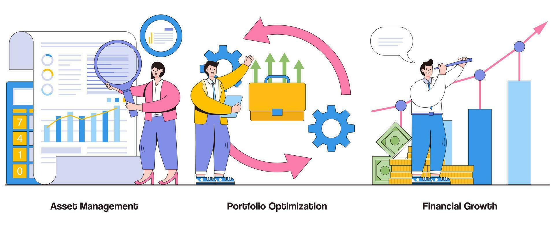 Crecimiento de portafolio financiero