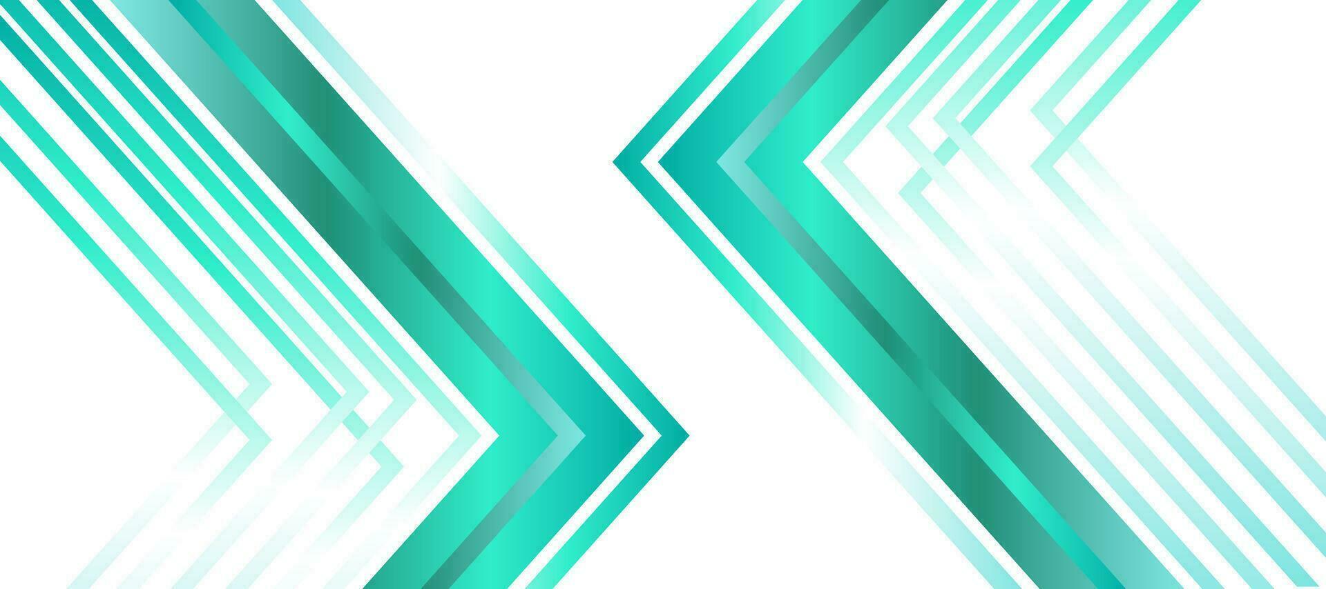Futuristic Green Arrow Gradient background Wallpaper vector