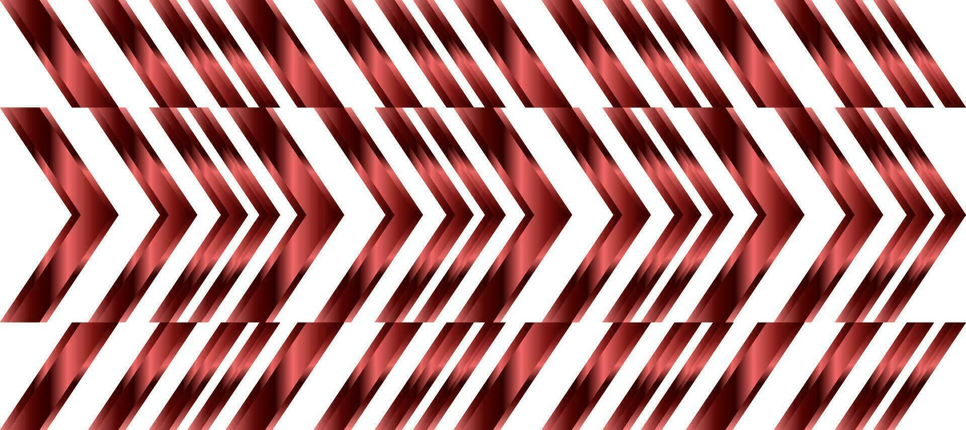 Abstract Shining Red Copper Arrow Black background Wallpaper vector